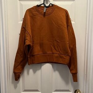 Next Level Apparel Burnt Orange Crewneck